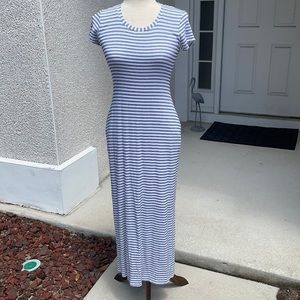 Anthropologie Dolan striped maxi dress